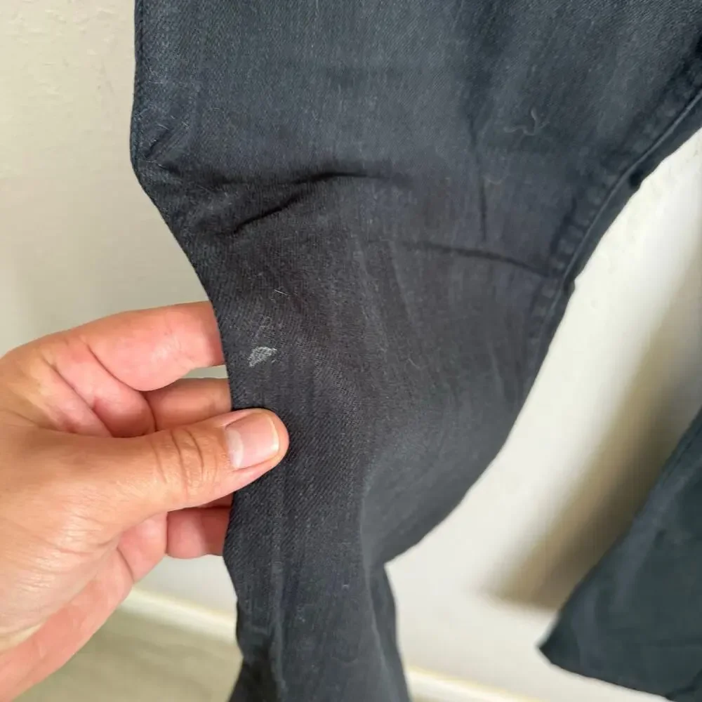 Men’s 33 Black Armani Exchange Preppy Grunge Casual Normcore Wide Leg Jeans